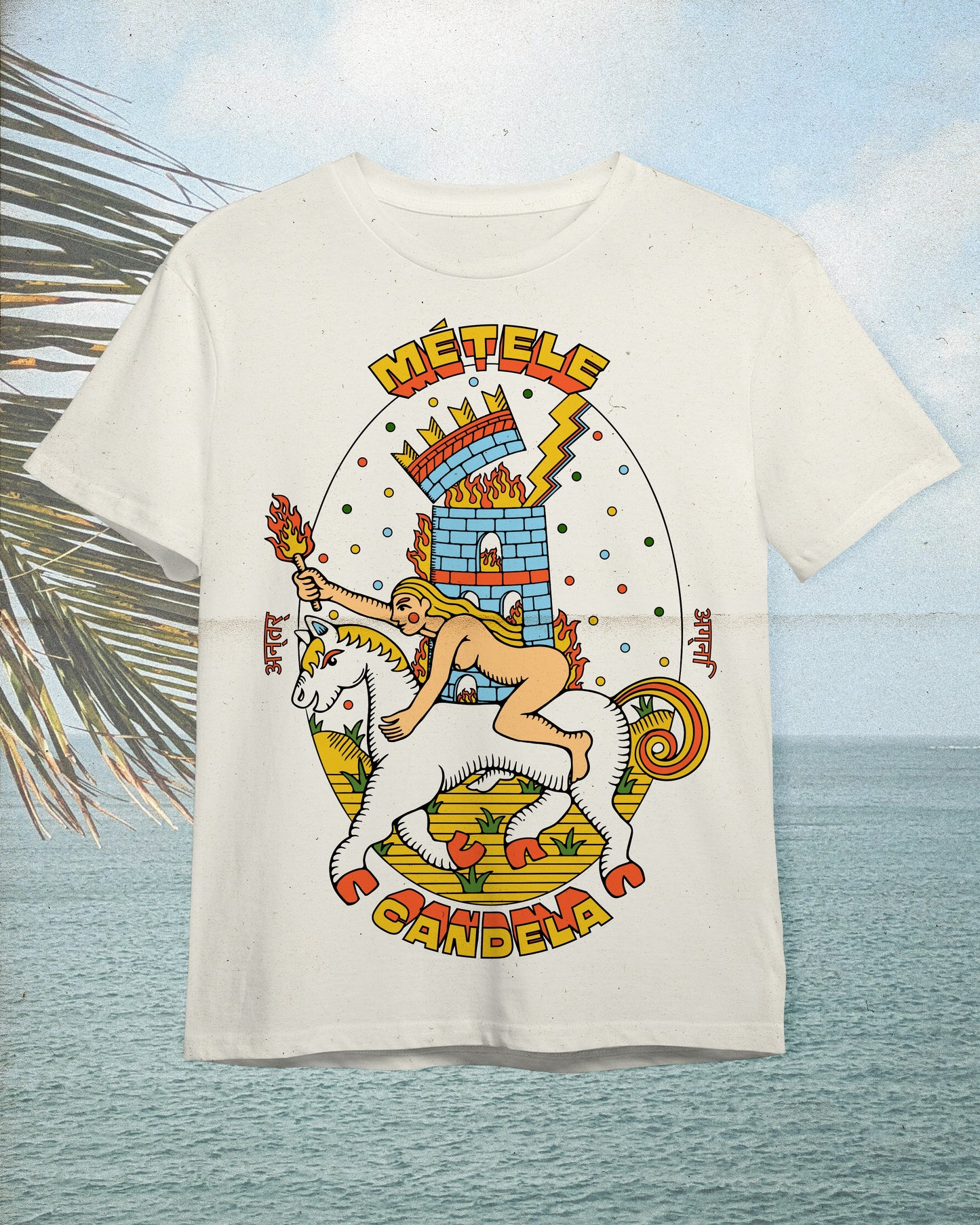 Camiseta Métele Candela