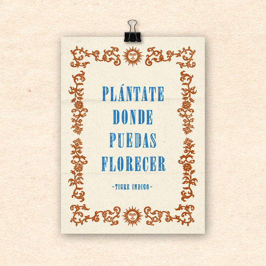 Plántate Florecer - Print Edición Limitada