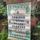 Cartel Ritmo Plantas estampado